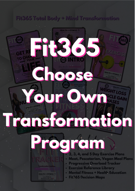 Fit365 Choose Your Own Transformation Program