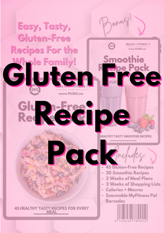 Gluten-Free Recipes PLUS FREE BONUS Smoothies Recipe Pack!